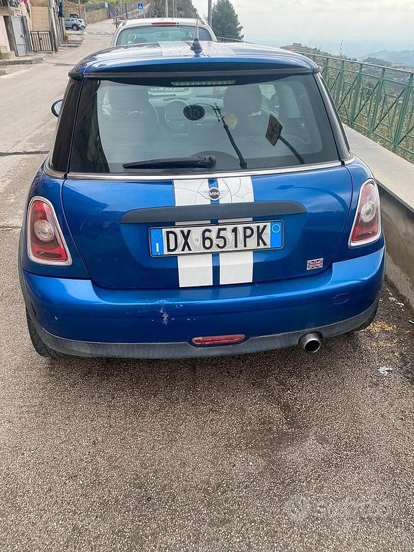 Usata Mini Cooper 95 CV (69 kW) 2009 Blu Utilitaria
