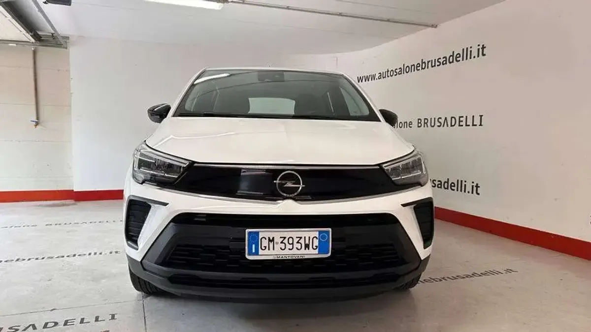 Usata Opel Crossland X Edition 110 CV (80 kW) 2023 Bianco ibis SUV