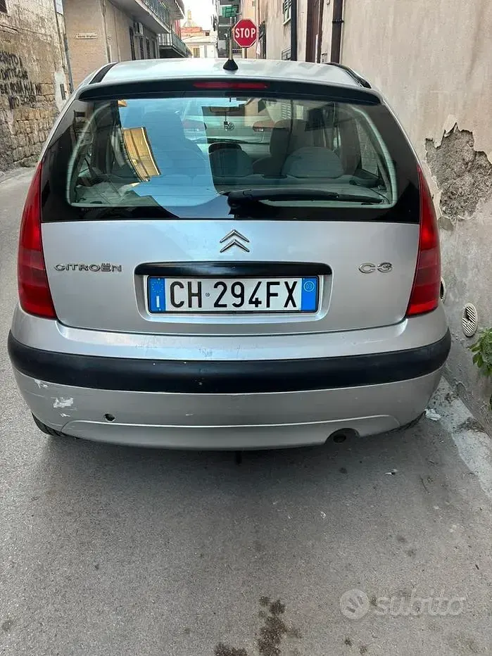 Usata Citroën C3 73 CV (53 kW) 2003 Grigio Berlina
