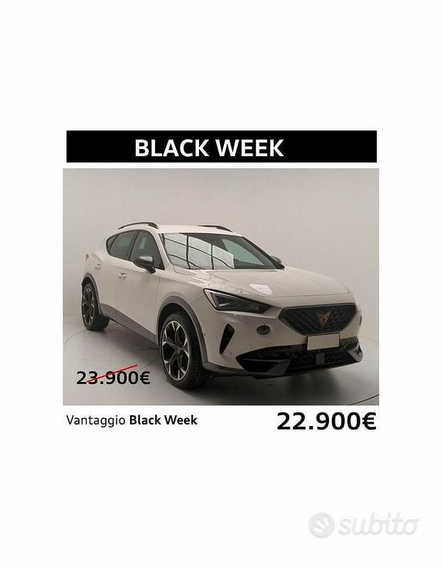 Bianco Usata 2022 Cupra Formentor SUV | 22.900 € (Buon prezzo) - Immagine 1/4