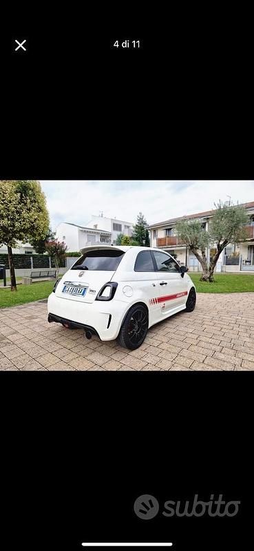 Usata Abarth 500 135 CV (99 kW) 2008 Bianco