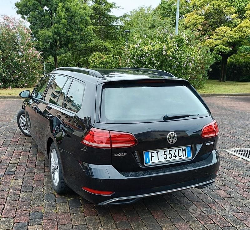 Usata VW Golf VII 2018 Nero Station wagon