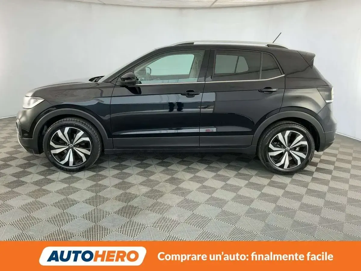 Usata VW T-Cross Advance 110 CV (80 kW) 2021 Nero SUV