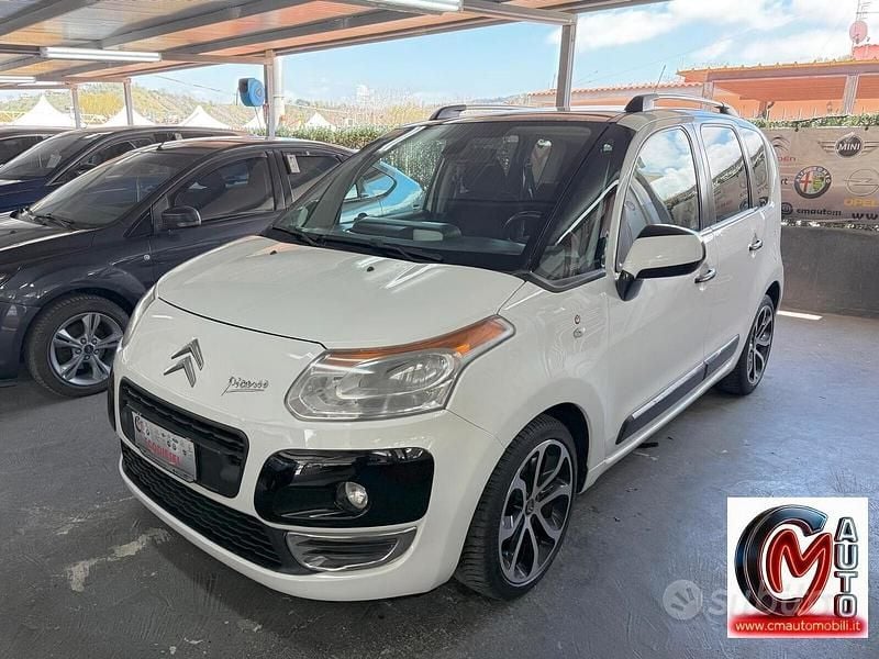 Usata Citroën C3 Picasso Exclusive 90 CV (66 kW) 2009 Bianco Monovolume