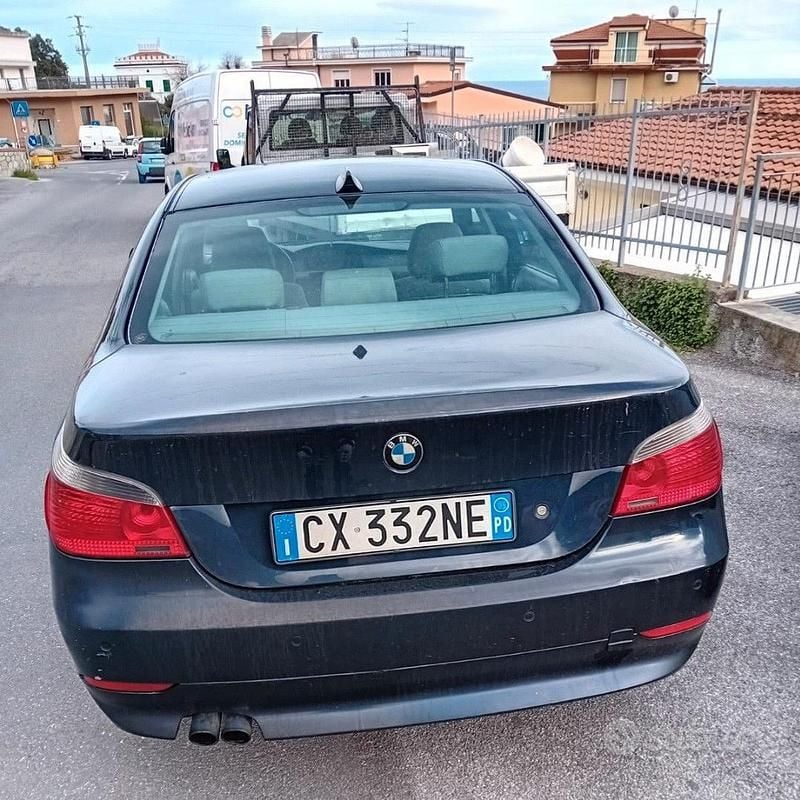 Usata BMW 525 2005 Blu Berlina