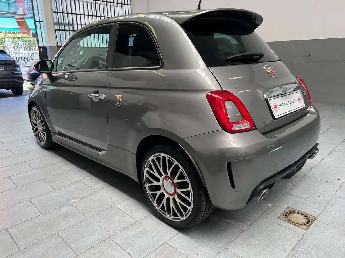 Usata Abarth 595 Custom 140 CV (102 kW) 2013 Grigio Utilitaria