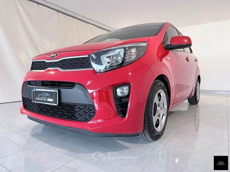Usata Kia Picanto X-Line 67 CV (49 kW) 2021 Rosso Utilitaria