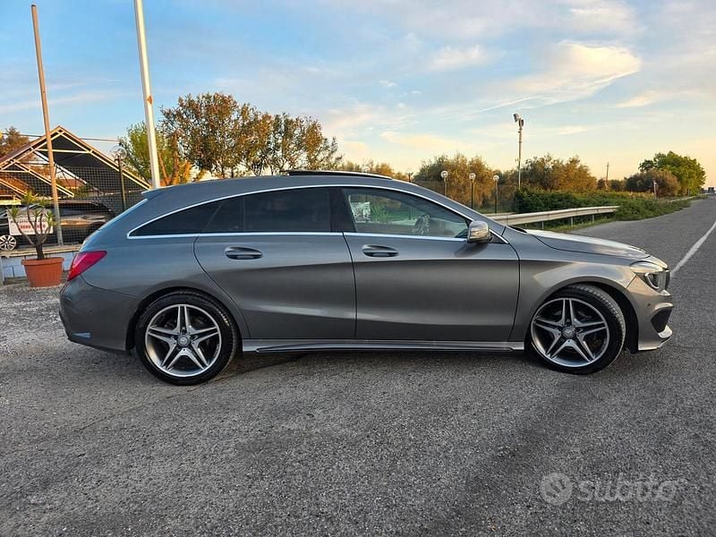 Usata Mercedes CLA200 Premium 136 CV (100 kW) 2015 Grigio Station wagon