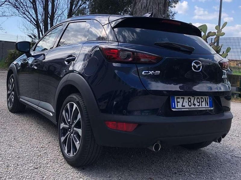 Usata Mazda CX-3 Exceed 116 CV (85 kW) 2019 Blu SUV