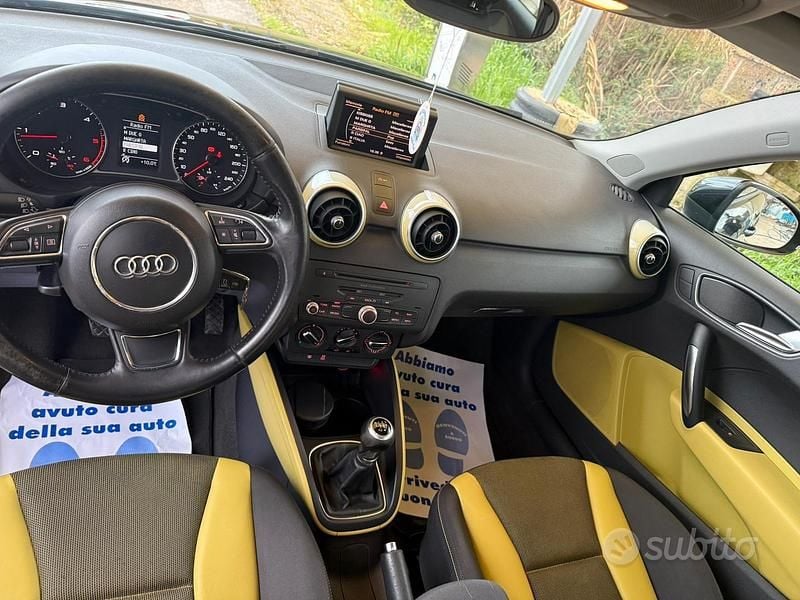 Usata Audi A1 90 CV (66 kW) 2012 Nero Utilitaria