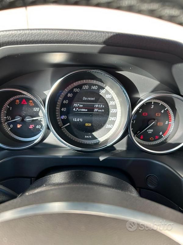 Usata Mercedes E220 2014 Bianco Berlina