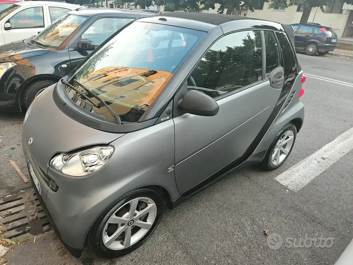 Usata Smart ForTwo Cabrio Pulse 84 CV (61 kW) 2009 Grigio Cabrio