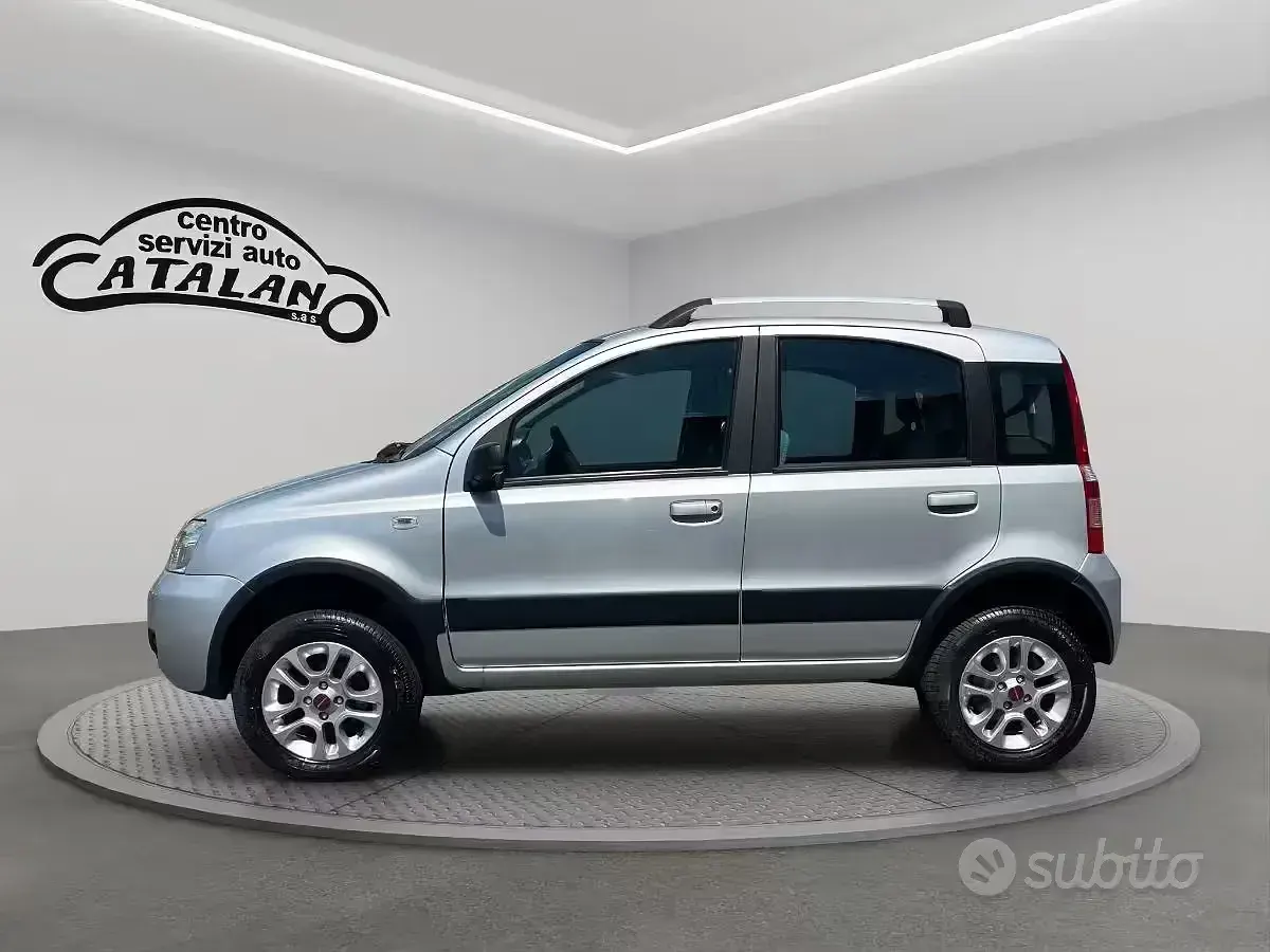 Usata Fiat Panda 4x4 Climbing 69 CV (50 kW) 2008 Grigio Utilitaria