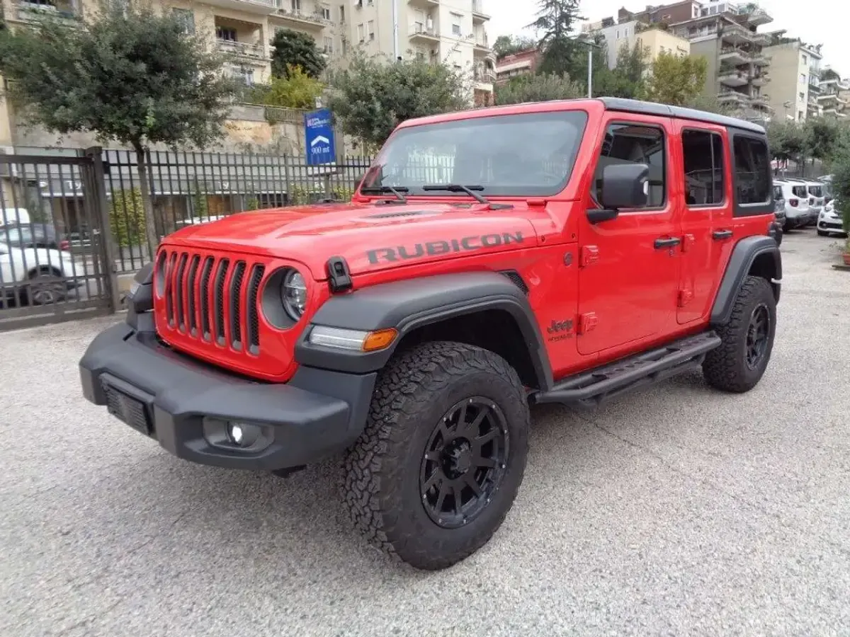 Usata Jeep Wrangler Rubicon 200 CV (147 kW) 2020 Rosso SUV