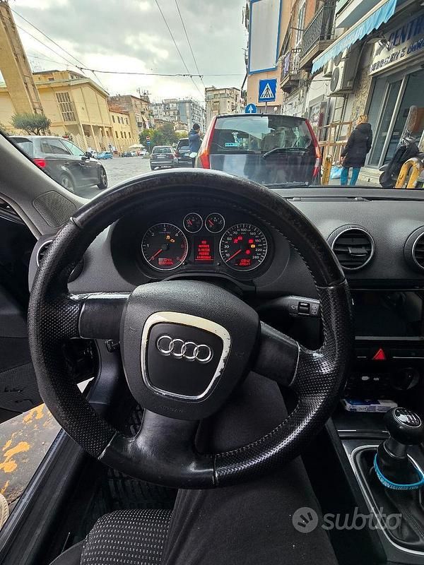 Usata Audi A3 170 CV (125 kW) 2010 Nero Utilitaria