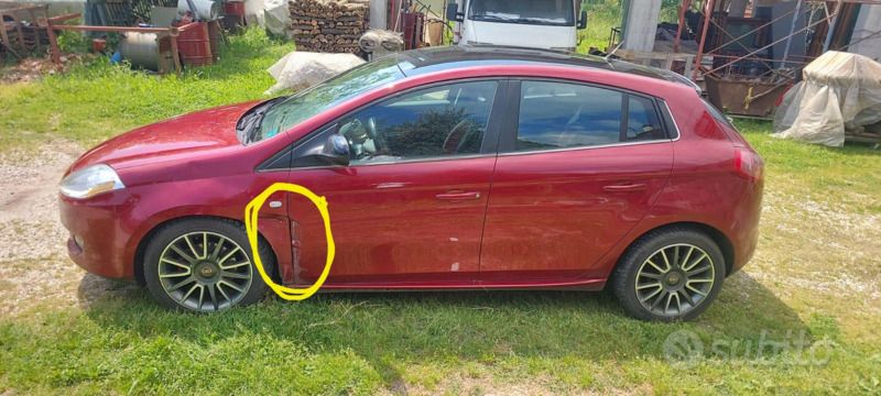 Usata Fiat Bravo 150 CV (110 kW) 2008 Rosso Utilitaria