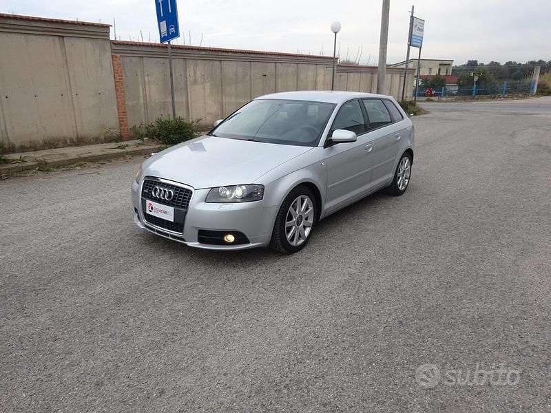 Usata Audi A3 Ambiente 169 CV (124 kW) 2008 Grigio Berlina