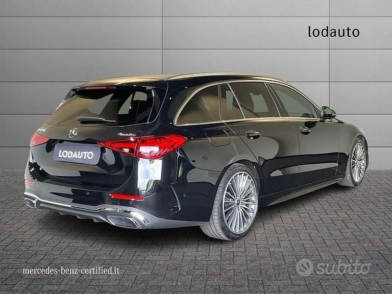 Usata Mercedes C220 Advanced 200 CV (147 kW) 2025 Nero Station wagon