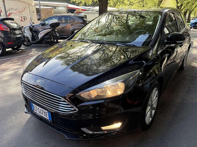 Usata Ford Focus Titanium S 125 CV (91 kW) 2015 Nero Station wagon