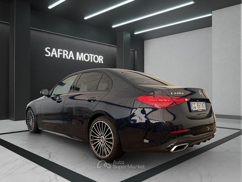 Usata Mercedes C220 Premium 200 CV (147 kW) 2022 Blu/azzurro Berlina