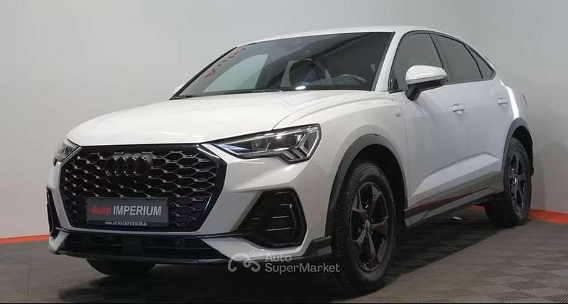 Usata Audi Q3 Sportback S-Line 150 CV (110 kW) 2021 Bianco SUV