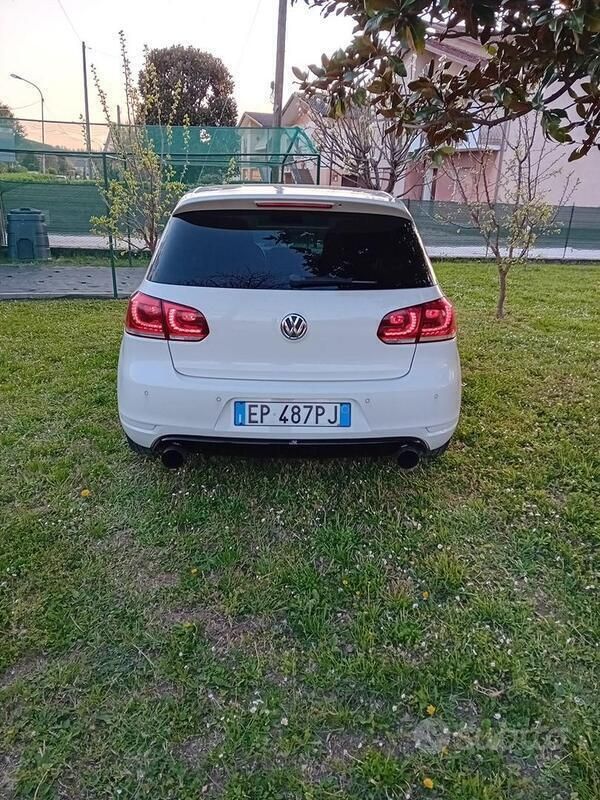 Usata VW Golf VII GTD 170 CV (125 kW) 2012 Bianco Berlina