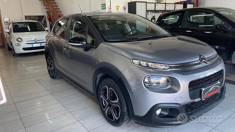 Usata Citroën C3 Feel 82 CV (60 kW) 2019 Grigio Utilitaria