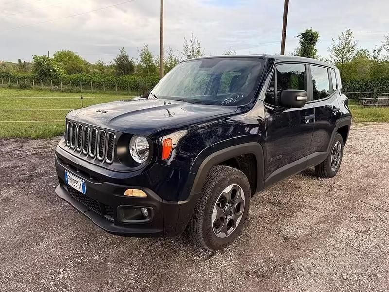 Usata Jeep Renegade Longitude 140 CV (102 kW) 2018 Blu SUV