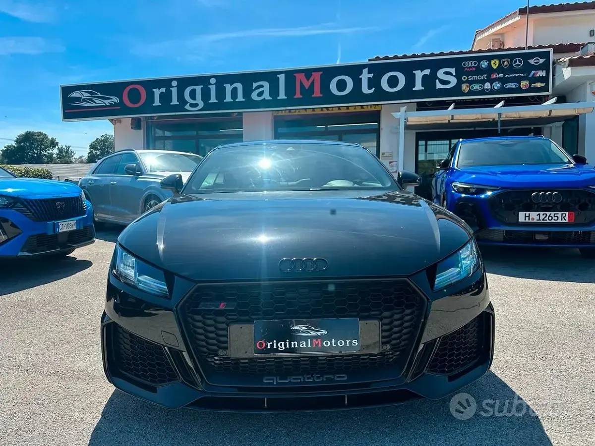 Usata Audi TT RS 400 CV (294 kW) 2019 Nero Coupé