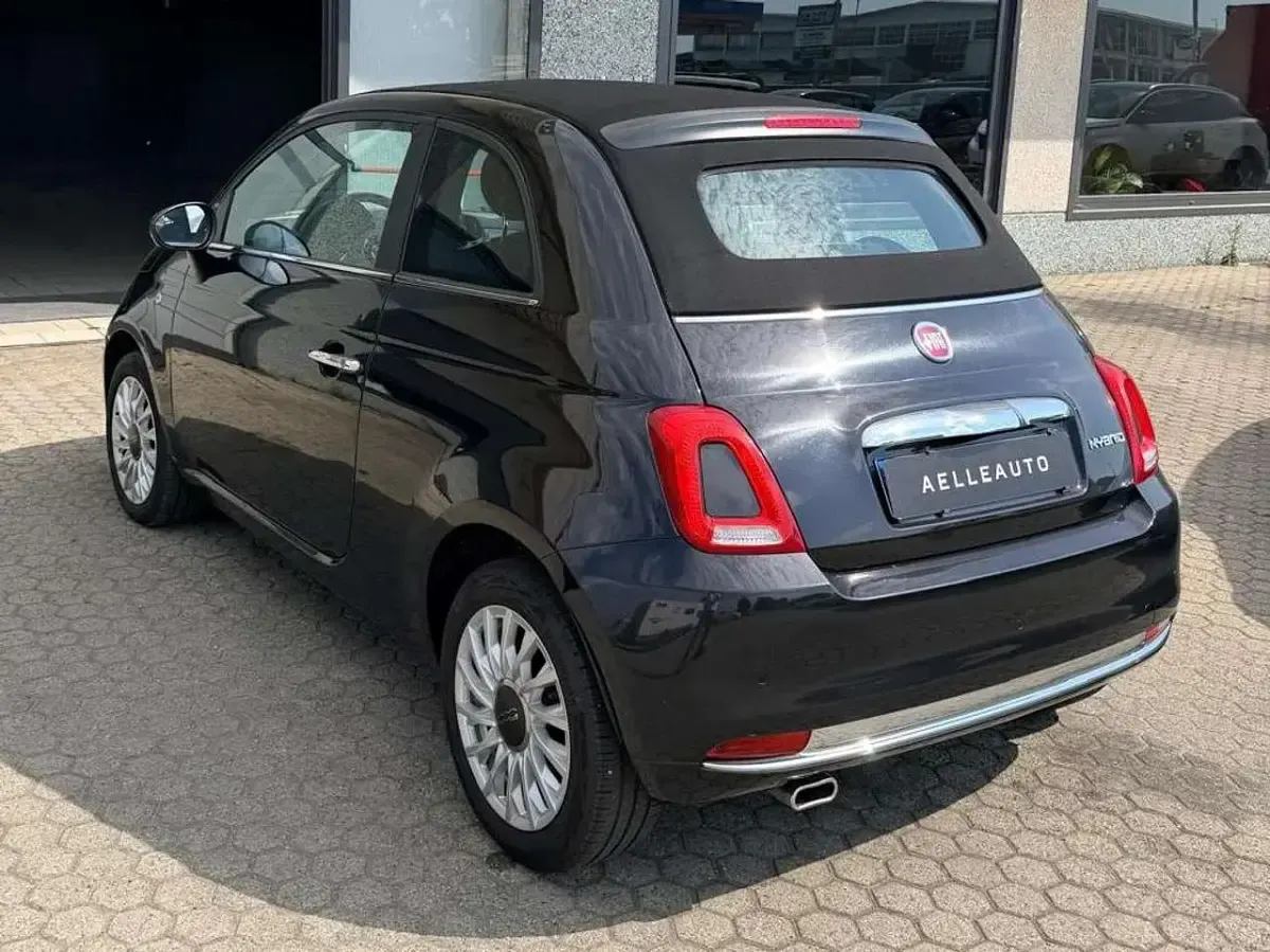 Usata Fiat 500C Dolcevita 69 CV (50 kW) 2024 Nero Cabrio