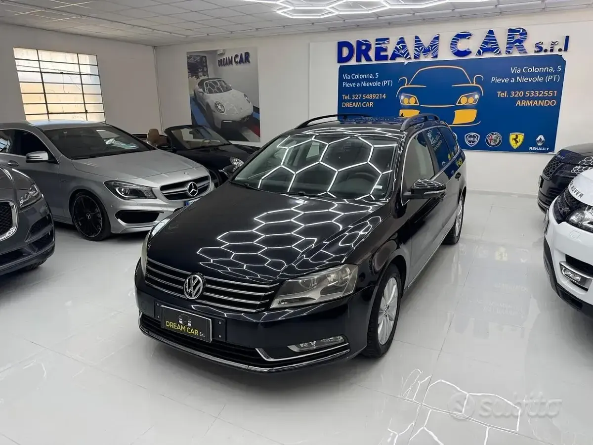 Usata VW Passat Comfortline 140 CV (102 kW) 2012 Nero Station wagon