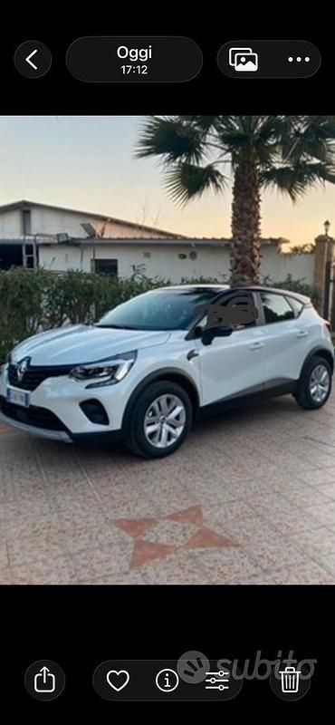 Usata Renault Captur 100 CV (73 kW) 2023 Bianco SUV