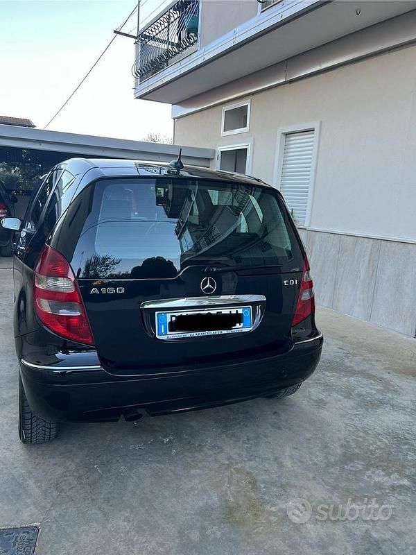 Usata Mercedes A160 Elegance 82 CV (60 kW) 2007 Nero Berlina