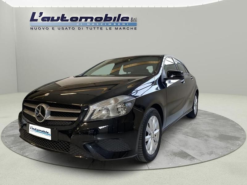 Usata Mercedes A160 Executive 95 CV (69 kW) 2014 Nero Berlina
