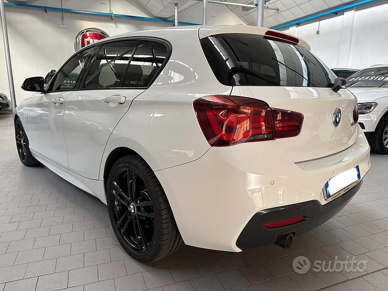Usata BMW 116 M Sport 109 CV (80 kW) 2019 Bianco Utilitaria