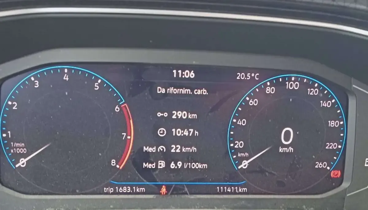 Usata VW T-Cross Advance 110 CV (80 kW) 2021 Blu/azzurro SUV