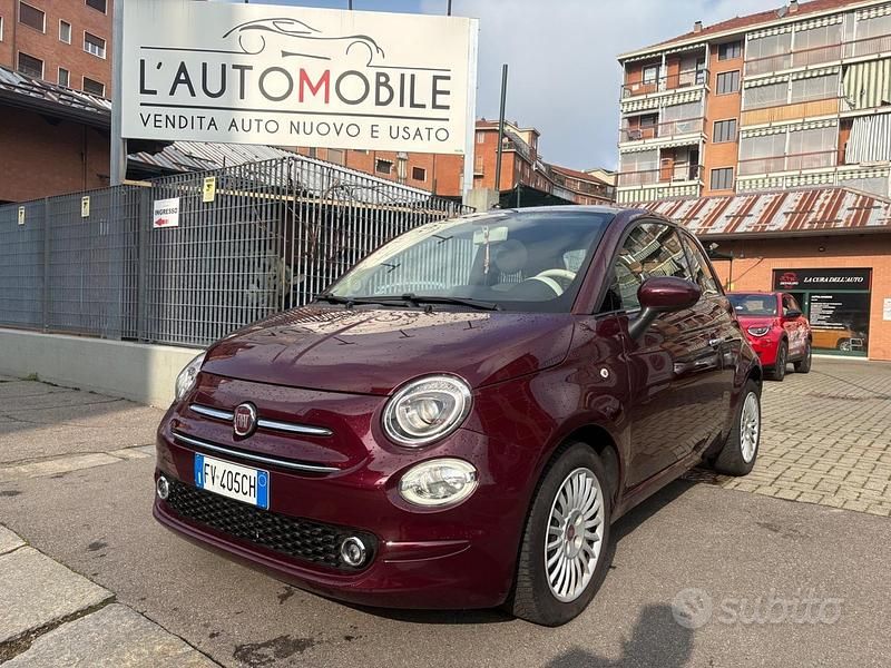Usata Fiat 500 Lounge 69 CV (50 kW) 2019 Viola Berlina