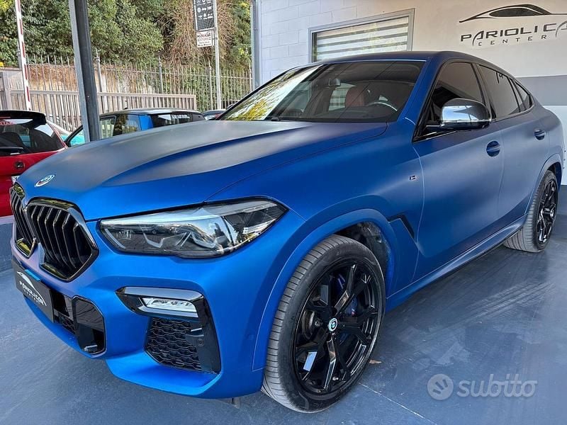 Usata BMW X6 400 CV (294 kW) 2020 Blu SUV