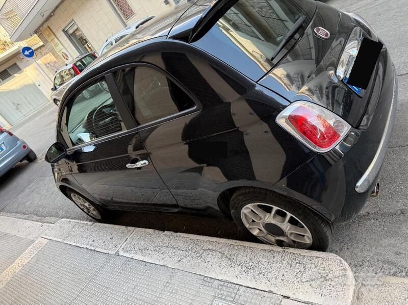 Usata Fiat 500 85 CV (62 kW) 2012 Nero Utilitaria
