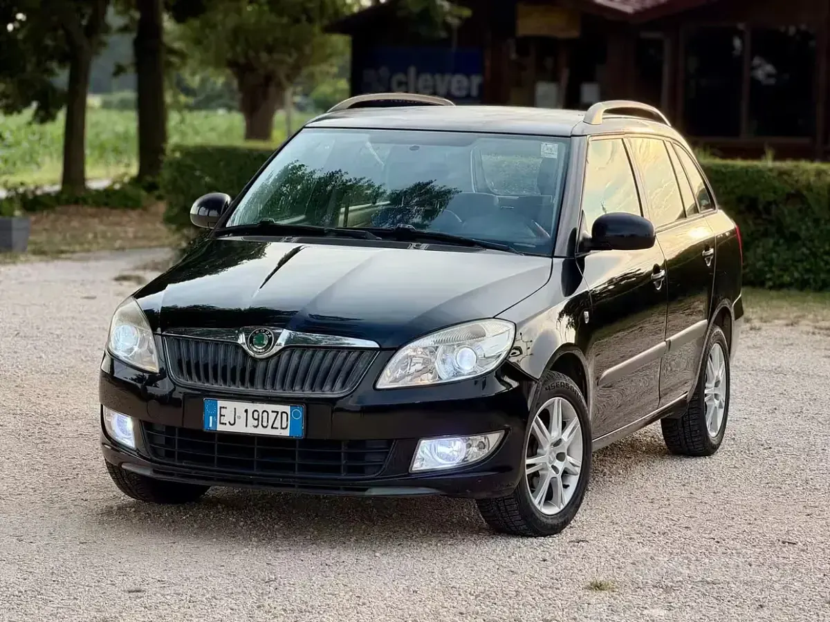 Usata Skoda Fabia Style 69 CV (50 kW) 2012 Nero Station wagon