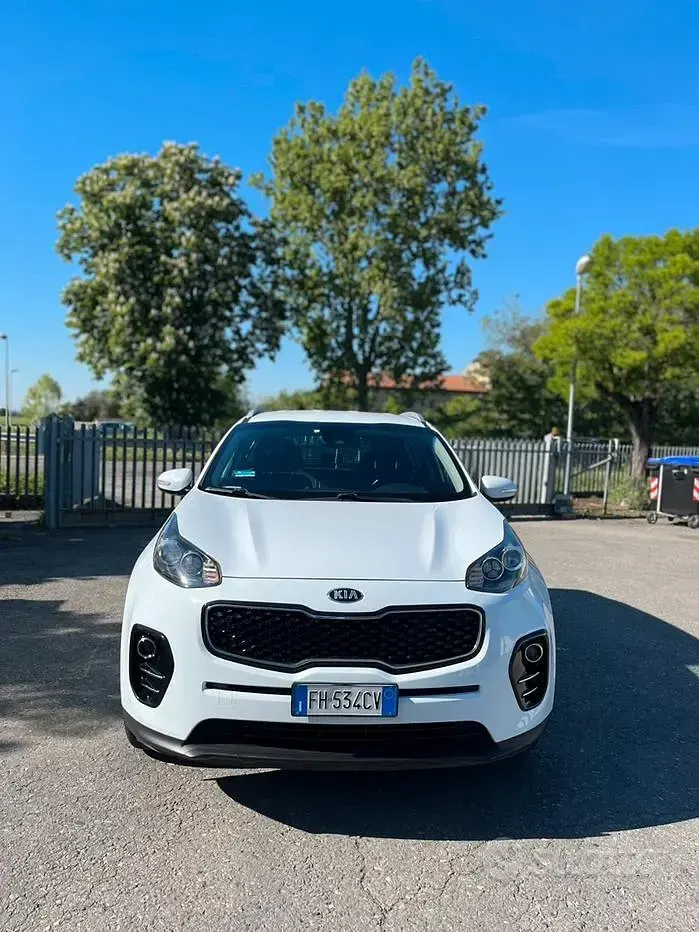 Usata Kia Sportage Active 116 CV (85 kW) 2017 Bianco SUV