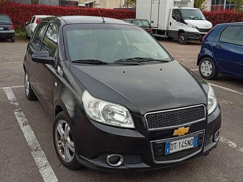 Usata Chevrolet Aveo LT 84 CV (61 kW) 2009 Nero Berlina