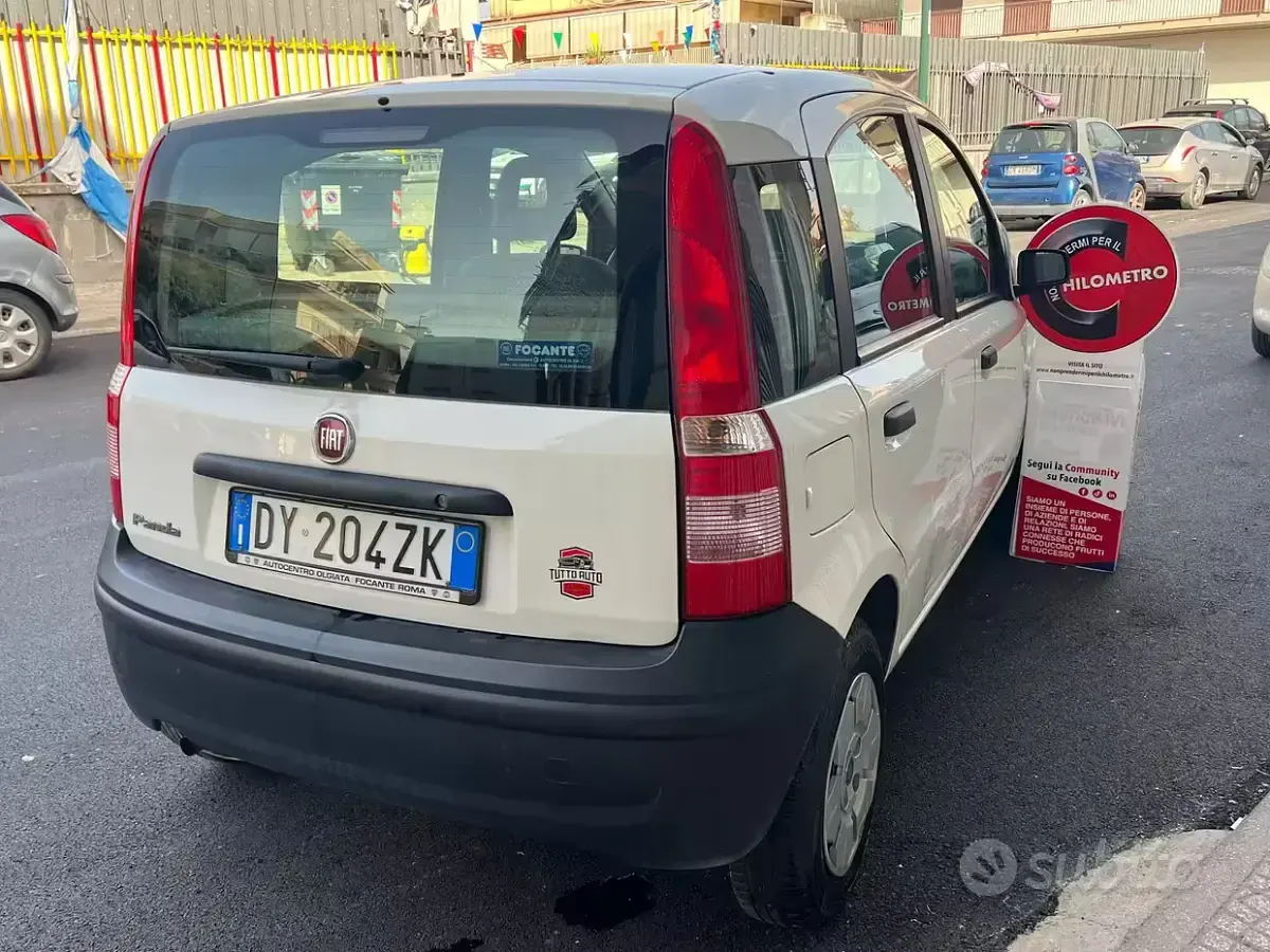Usata Fiat Panda 54 CV (39 kW) 2010 Bianco Utilitaria