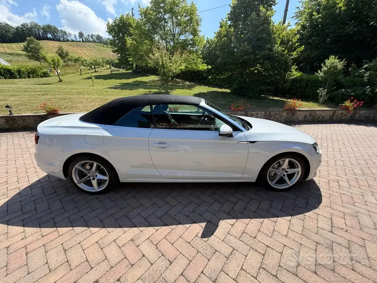 Usata Audi Cabriolet 190 CV (139 kW) 2019 Bianco Cabrio