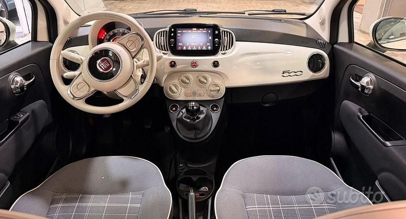 Usata Fiat 500 Lounge 69 CV (50 kW) 2019 Bianco Berlina