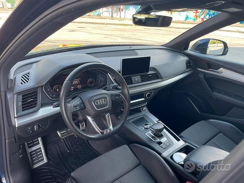 Usata Audi Q5 S-line plus 190 CV (139 kW) 2019 Blu SUV