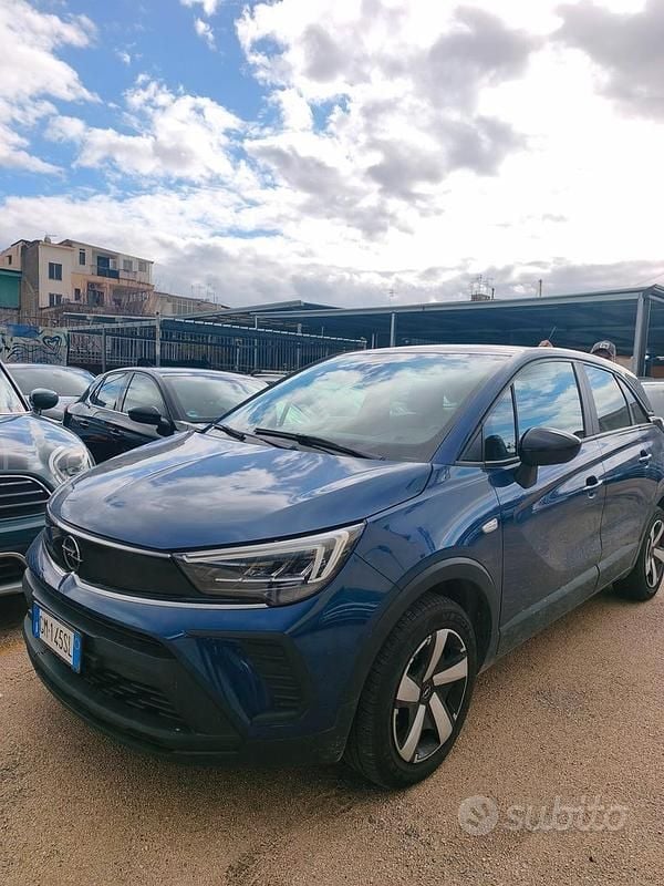 Usata Opel Crossland X 110 CV (80 kW) 2023 Blu SUV