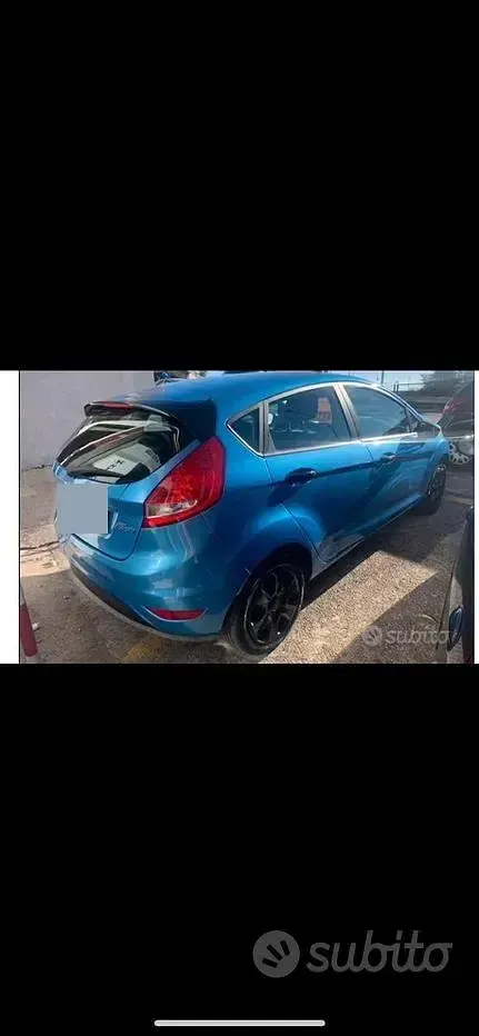 Usata Ford Fiesta 2009 Blu Utilitaria