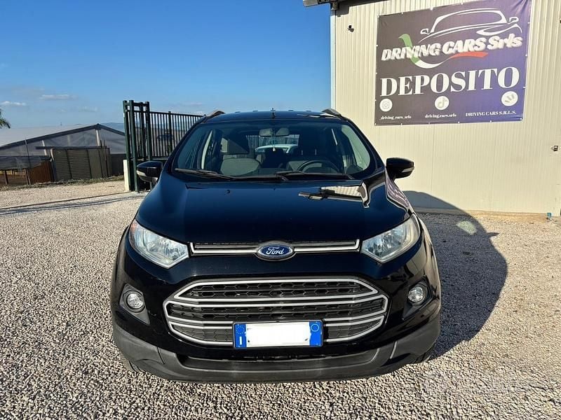 Usata Ford Ecosport Titanium S 95 CV (69 kW) 2016 Nero SUV