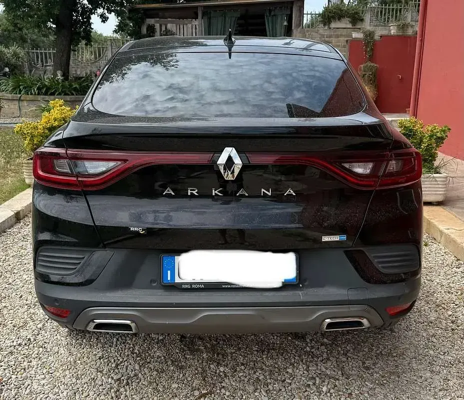 Usata Renault Arkana R.S. 94 CV (69 kW) 2021 Nero SUV